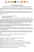 Nota conjunta das Centrais Sindicais sobre a aprovação da Isenção do IR até R$ 5 mil