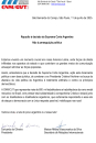 Repudio à decisão da Suprema Corte Argentina - Não à perseguição politica