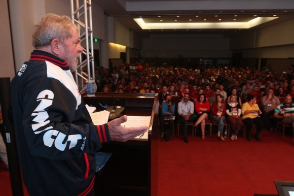 Lula falou para plateia de mais de 600 pessoas