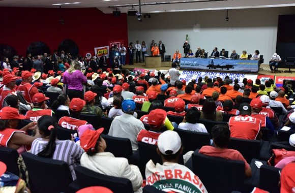 Auditório lotado