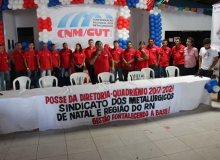 Nova diretoria do Sindicato dos Metalúrgicos de Natal (RN) toma posse 