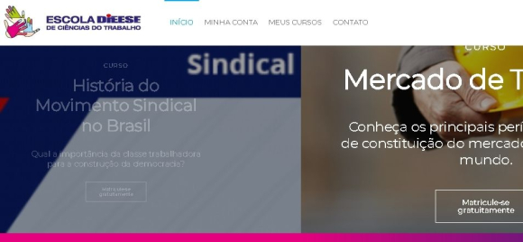 Escola DIEESE disponibiliza cursos online gratuitos