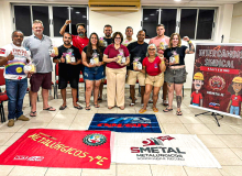 Intercâmbio Sindical fortalece organização metalúrgica em Pernambuco