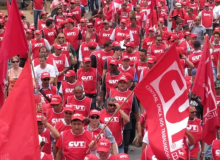 Metalúrgicas e metalúrgicos marcham a Brasília por direitos e jornada justa