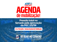 Semana de mobilização nacional amplia pressão no Senado pela aprovação da PEC 221/19