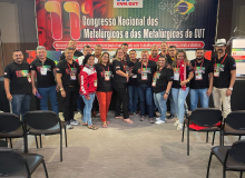 Diretoria do Sindmetal-PE participa do 11º Congresso da CNM/CUT em São Paulo