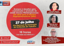 Live da CNM dia 27 destaca importância do ambiente saudável e seguro para trabalhar