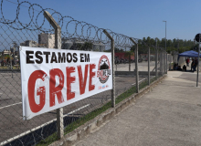 Greve dos metalúrgicos da Alstom, em Taubaté, chega ao terceiro dia