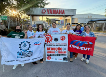 Ato em Manaus reforça luta por jornada menor e fim da escala 6x1