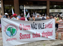 Atingidas e atingidos por barragens se mobilizam contra mineradoras em Minas