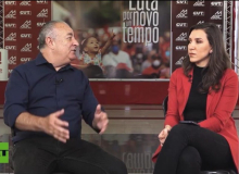 Não há democracia sem sindicatos fortes, afirma Sérgio Nobre a televisão russa