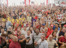 CNM/CUT participa de atividade dos Metalúrgicos do ABC com ministro Marinho e Moisés