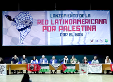 CNM/CUT fortalece rede latino-americana pela Palestina