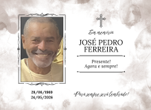Nota de pesar: perdemos José Pedro Ferreira