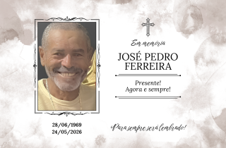 Nota de pesar: perdemos José Pedro Ferreira