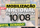 CUT convoca mobilização nacional no dia 10 de agosto pelo fim da escala 6x1