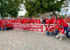 Após atropelamento, Sindmetal-PE volta à Aluvid em ato de repúdio