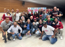Em parceria da CNM/CUT, comitiva sindical alemã visita sindicato em Sorocaba