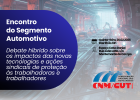 Encontro do Segmento Automotivo da CNM/CUT debate tecnologia e direitos