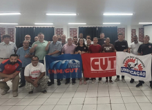 Metalúrgicos da CUT fortalecem unidade no Sul e preparam lutas de 2026
