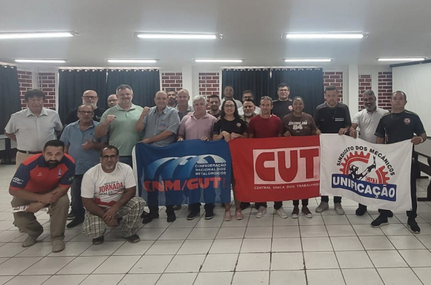 Metalúrgicos da CUT fortalecem unidade no Sul e preparam lutas de 2026