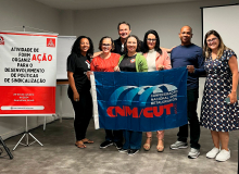 CNM/CUT participa de formação que desenvolve política permanente de sindicalização