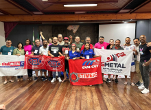 Metalúrgicos cutistas participam do 17º Encontro internacional da Rede Vida Viva