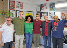 Lideranças norte-americanas e cubanas visitam Sindicato dos Metalúrgicos do ABC