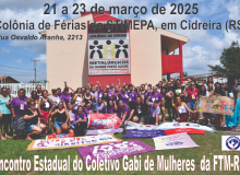 Encontro do Coletivo Gabi de Mulheres acontece de 21 a 23 de março, em Cidreira (RS)