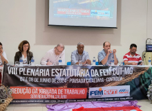 CNM/CUT participa de plenária estatutária dos metalúrgicos em Minas Gerais
