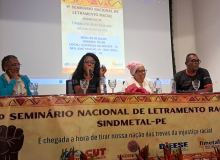 CNM/CUT fortalece luta antirracista em seminário nacional realizado em Pernambuco