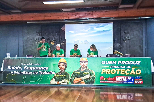 Seminário debate saúde mental e segurança no trabalho no Espírito Santo