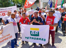 Trabalhadores exigem retomada da indústria naval e fim de afretamentos da Petrobras