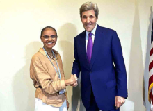 Marina Silva se reúne com John Kerry para duscutir agenda ambiental Brasil-EUA