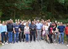 Encontro do Comitê Mundial dos Trabalhadores na Mercedes-Benz e Grupo Kobra, na Alemanha