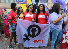 Atos do Dia Internacional da Mulher em Belo Horizonte 2024 - Fotos Rogério Hilário